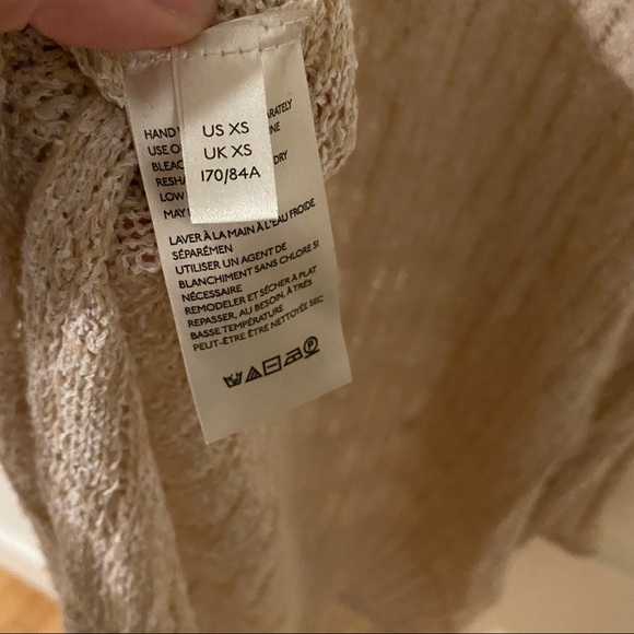 Free People Pretty in Pointelle Tunic Sweater NWOT XS - Picture 15 of 15